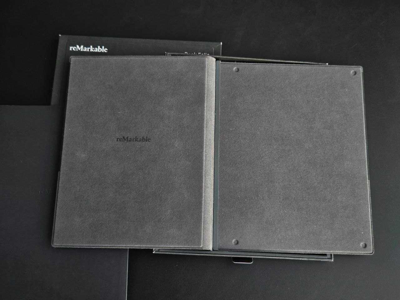 Remarkable 2 Book Folio black leather - czarne