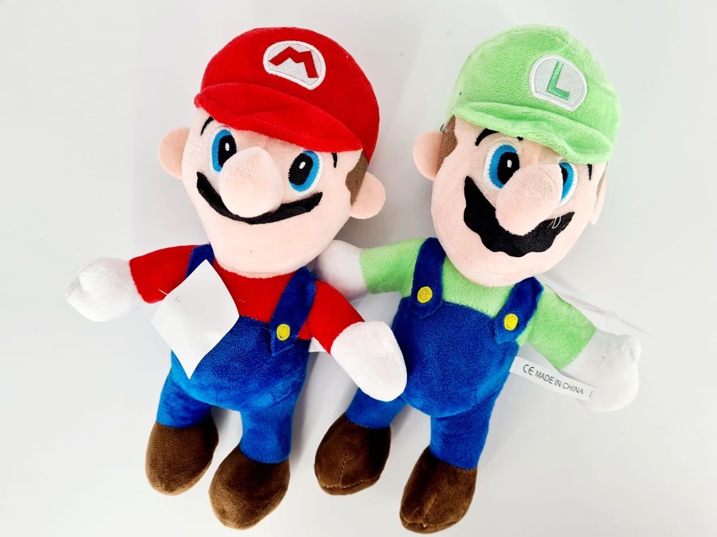Nowy zestaw dwóch maskotek z gry Super Mario Mario I Luigi - zabawki