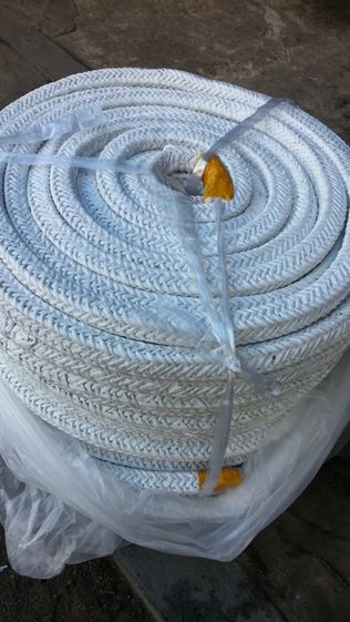 Уплотнительный жаростойкий плетеный шнур для котла