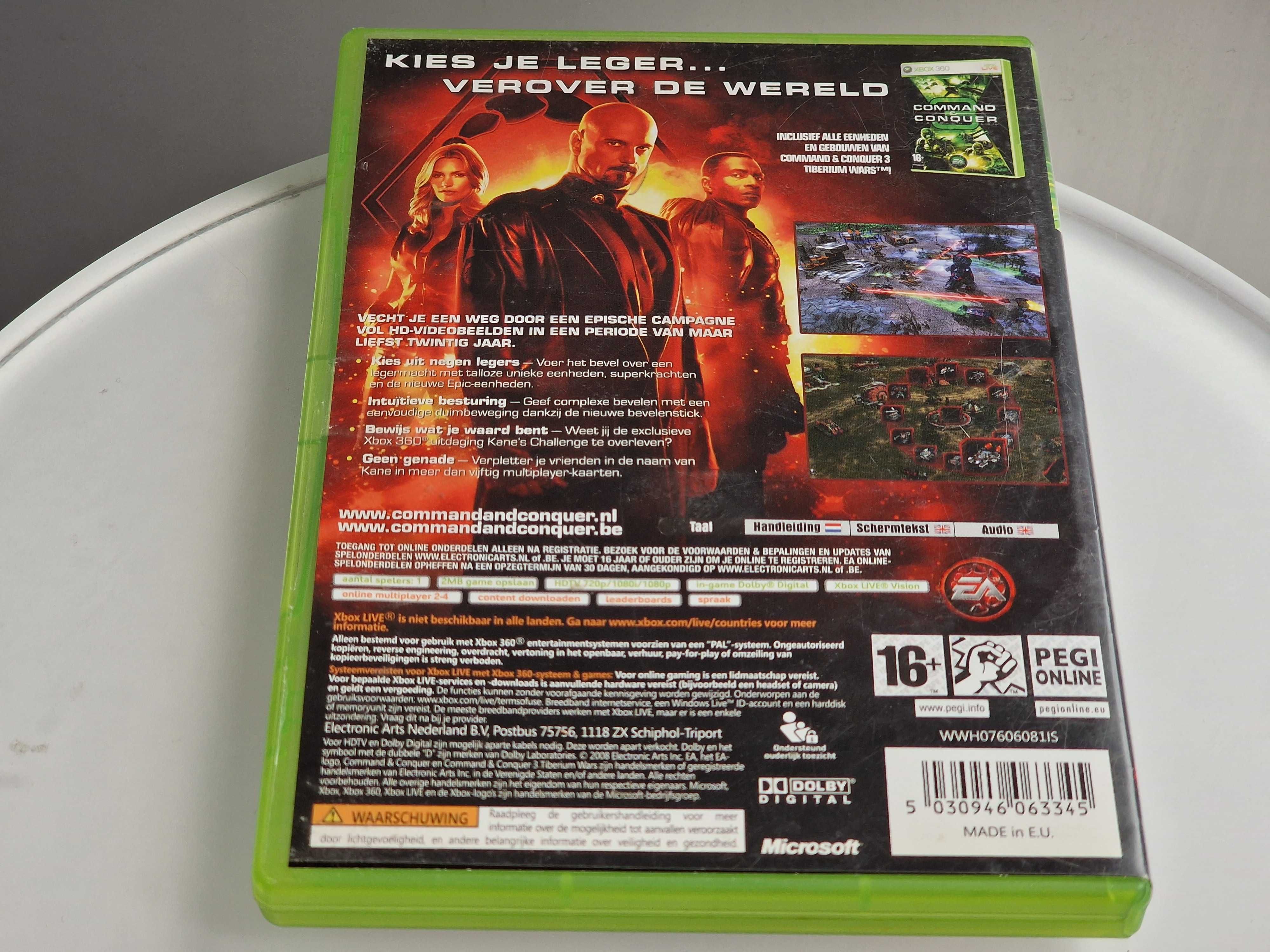 Gra Xbox 360 Command Conquer 3 Kane's Wrath Sklep Zamiana