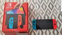 Nintendo Switch Oled +SD 256GB +gra