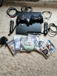 PlayStation 3 Ps3 CECH 3004a, dualshock 3, drugi pad, PS move, gry