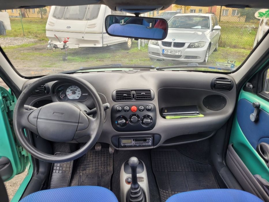 Fiat Seicento 0.9 2001r • SALON POLSKA 1 właściciel • przegląd czerwca