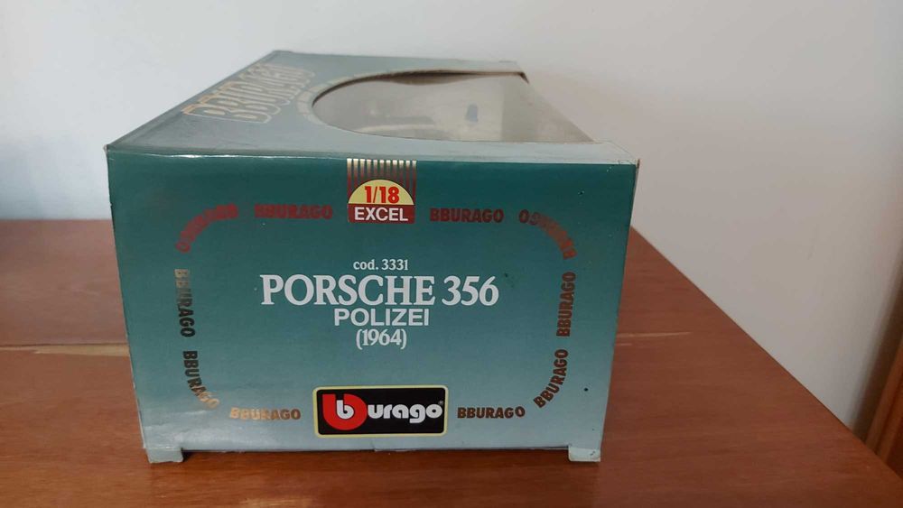 Bburago 1/18 cod.3331 Porsche 356 Polizei (1964)