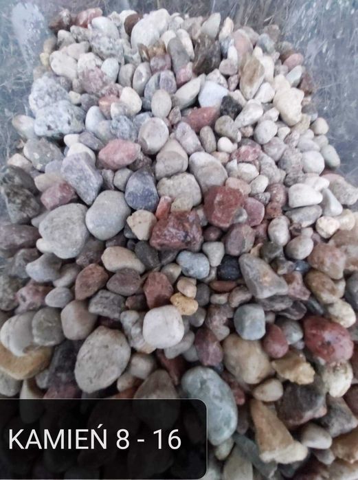 Żwir Drogowy, Kamień Płukany, Piasek.