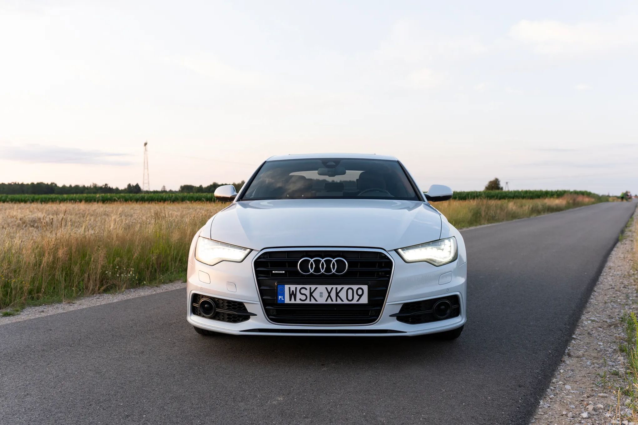 Audi A6 S-Line, Quattro, adaptacyjny tempomat, LED, Bose