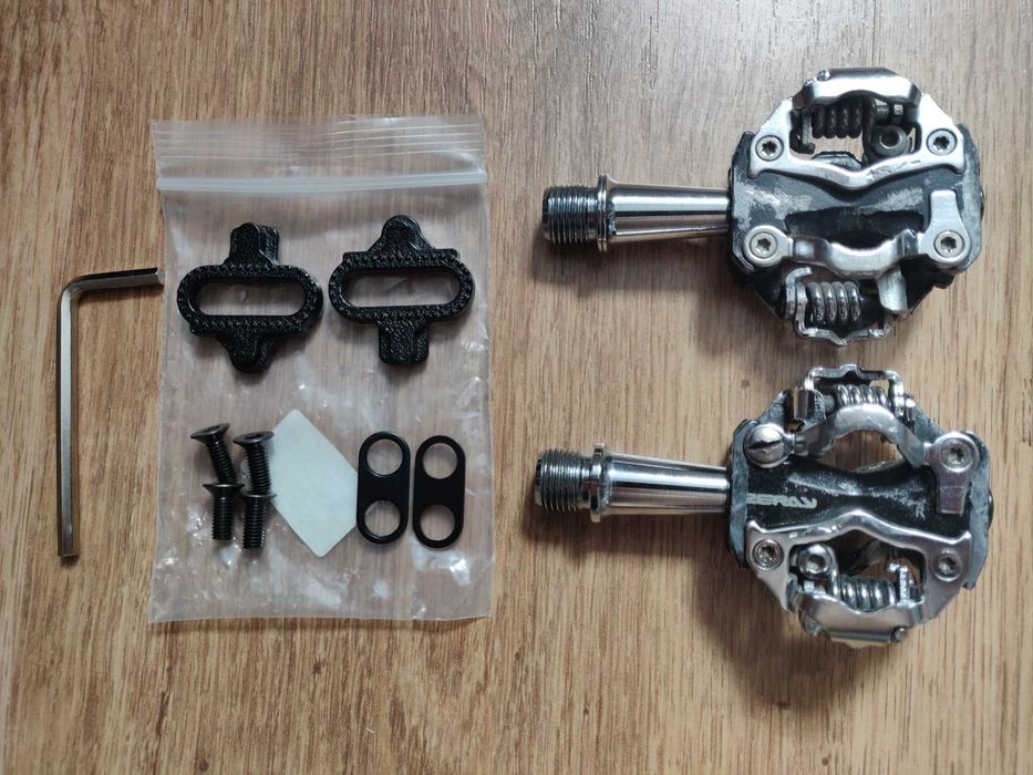 Pedały rowerowe ZERAY ZP-108S MTB + nowe bloki