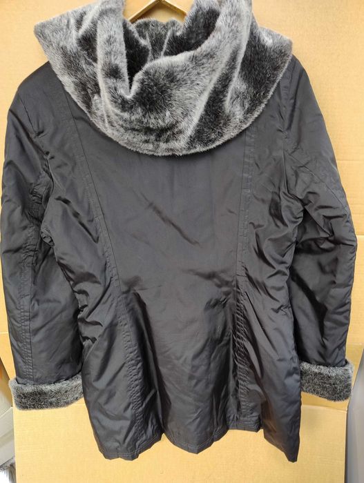 SUPER CENA Kożuszek kurtka r. S z kapturem Zender, City Clasic XL/L