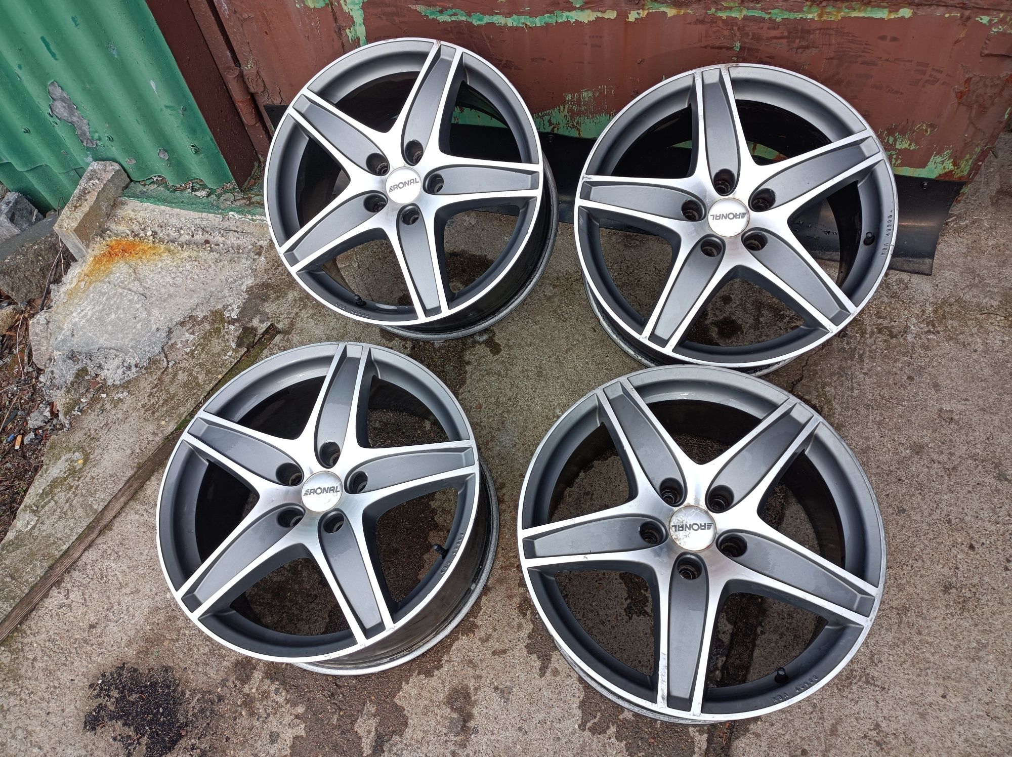 Alufelgi 5x120 18 RONAL R48 BMW E90 E92 E46 F10 F30 Z3 Z4 koła felgi