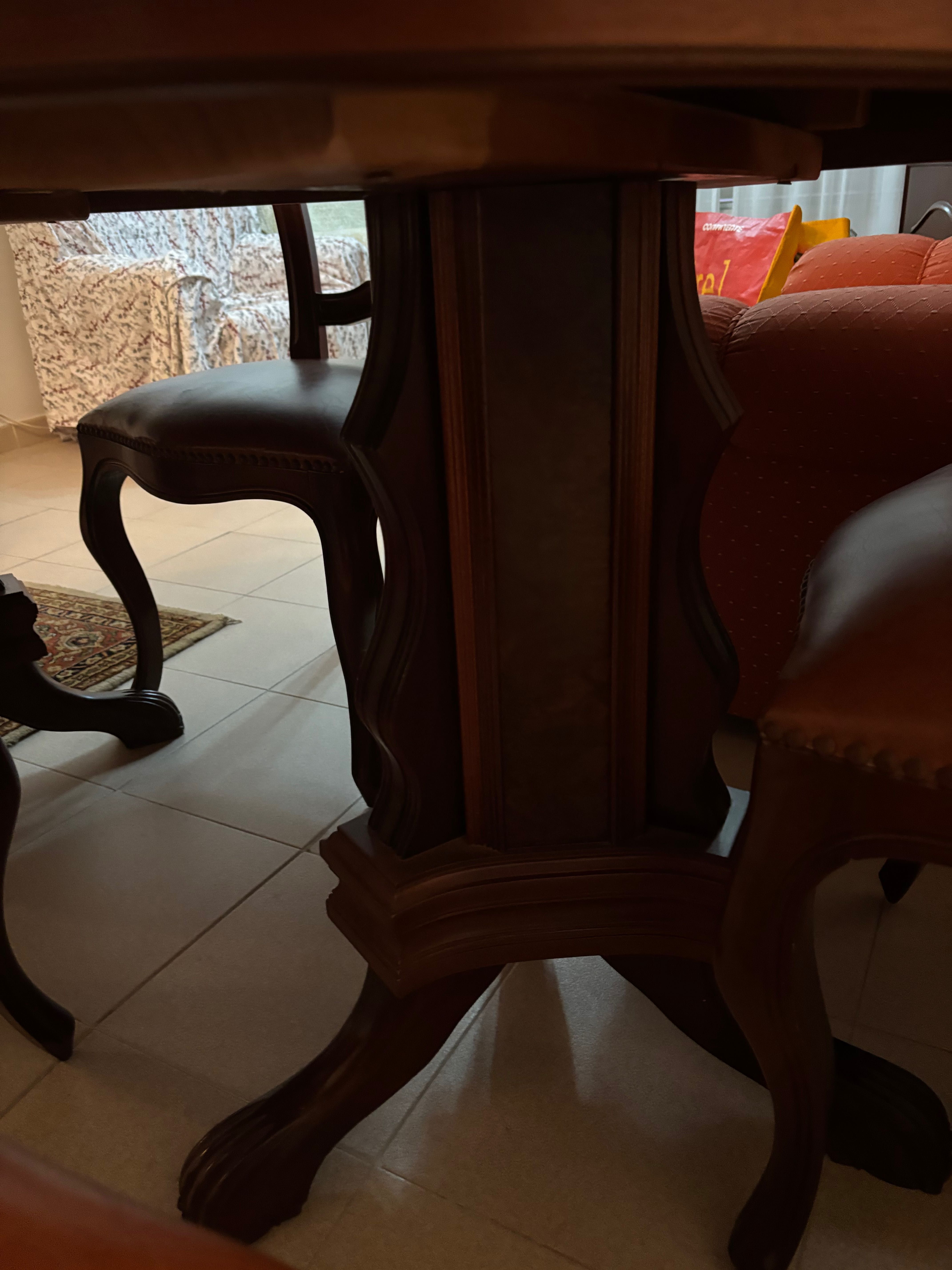 Mesa de sala madeira maciça