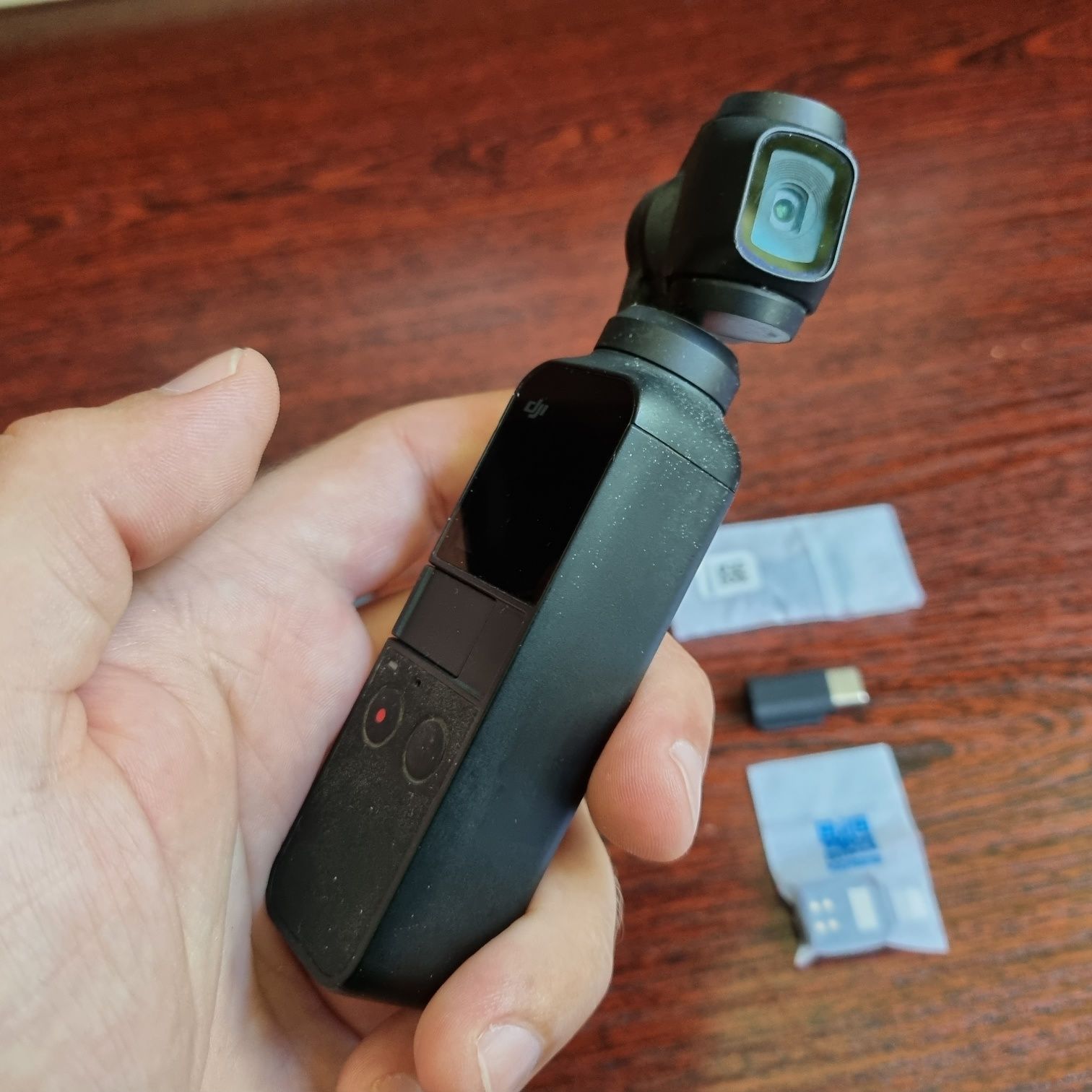 DJI Osmo Pocket, 4К экшн-камера со стабилизатором, стеди-кам