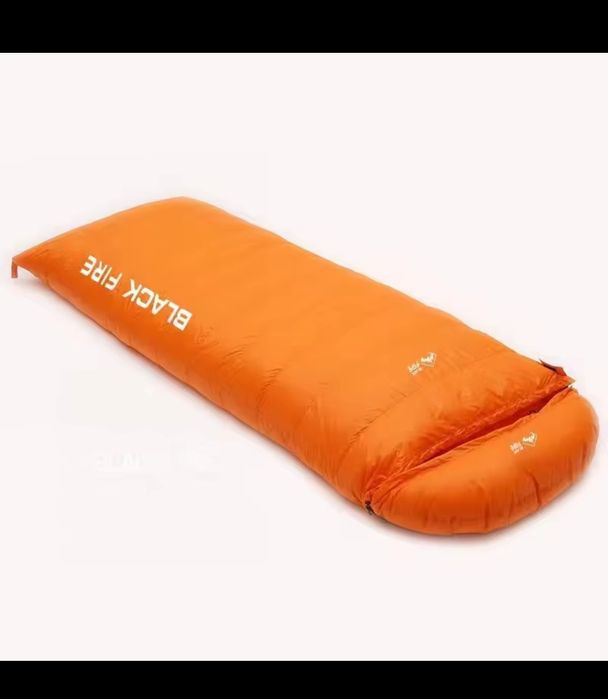 Спальник - ковдра  пуховий з капішоном 3 сезони.