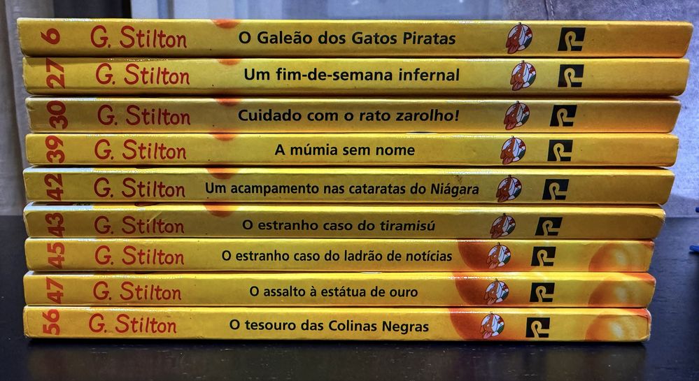 Geronimo Stilton 9 livros infantojuvenis do Plano Nacional de Leitura
