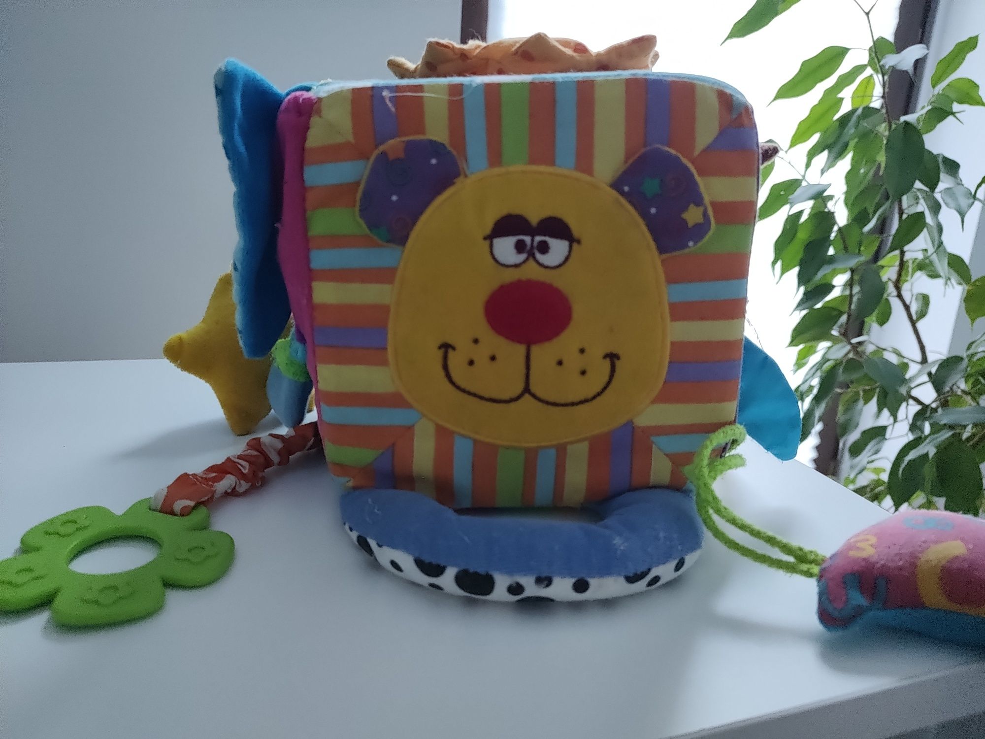 Kostka edukacyjna Baby Mix pluszowa