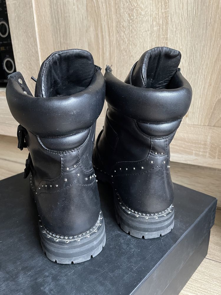 Женские кожаные ботинки PRPY Preppy 39 размер 25,5 см