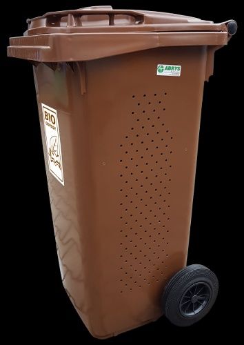 Pojemnik 120l na Odpady Bio wersja Premium; kosz na śmieci bio