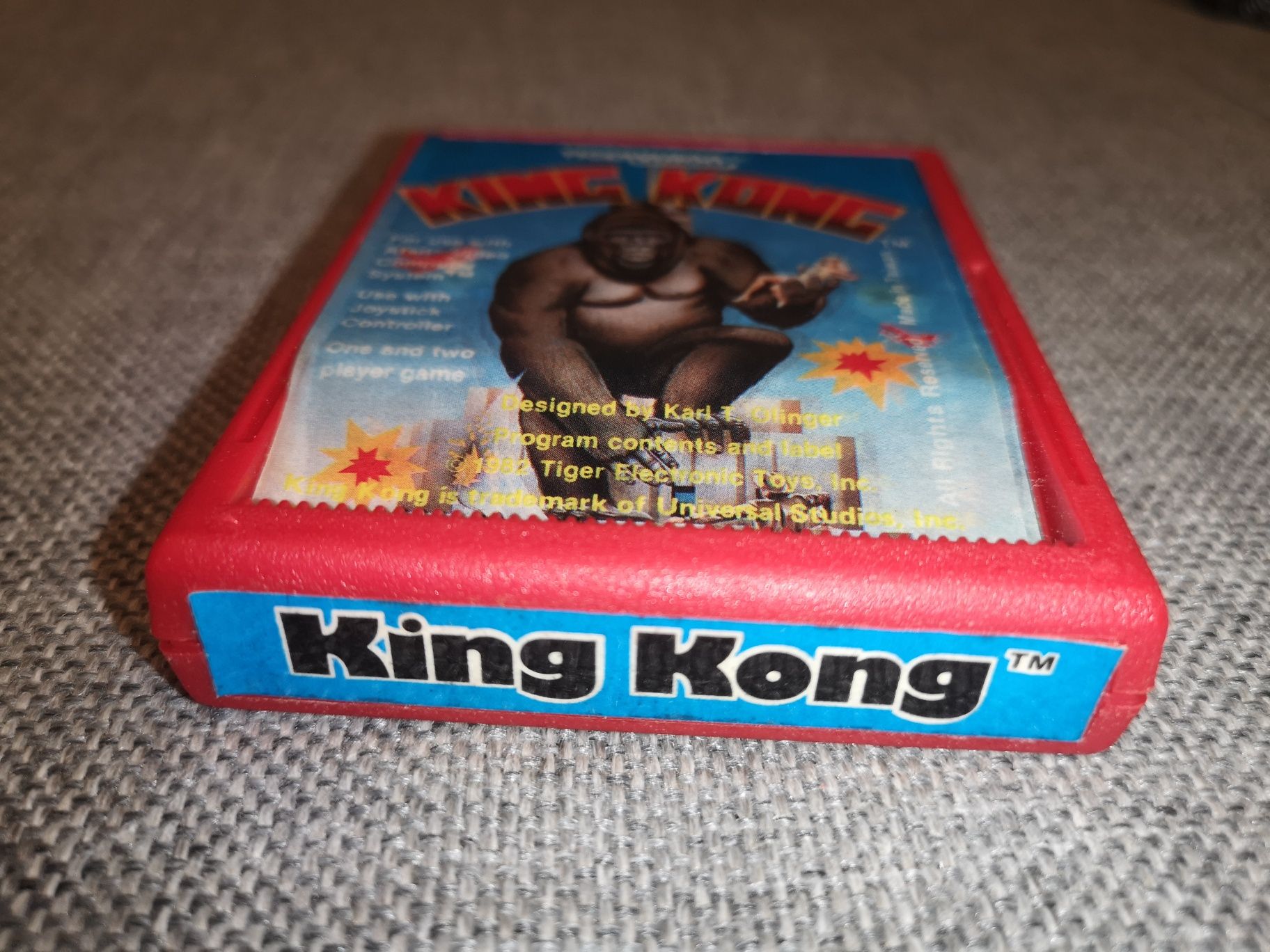 King Kong ATARI 2600 gra + pudełko (rzadkość na rynku) RETRO sklep