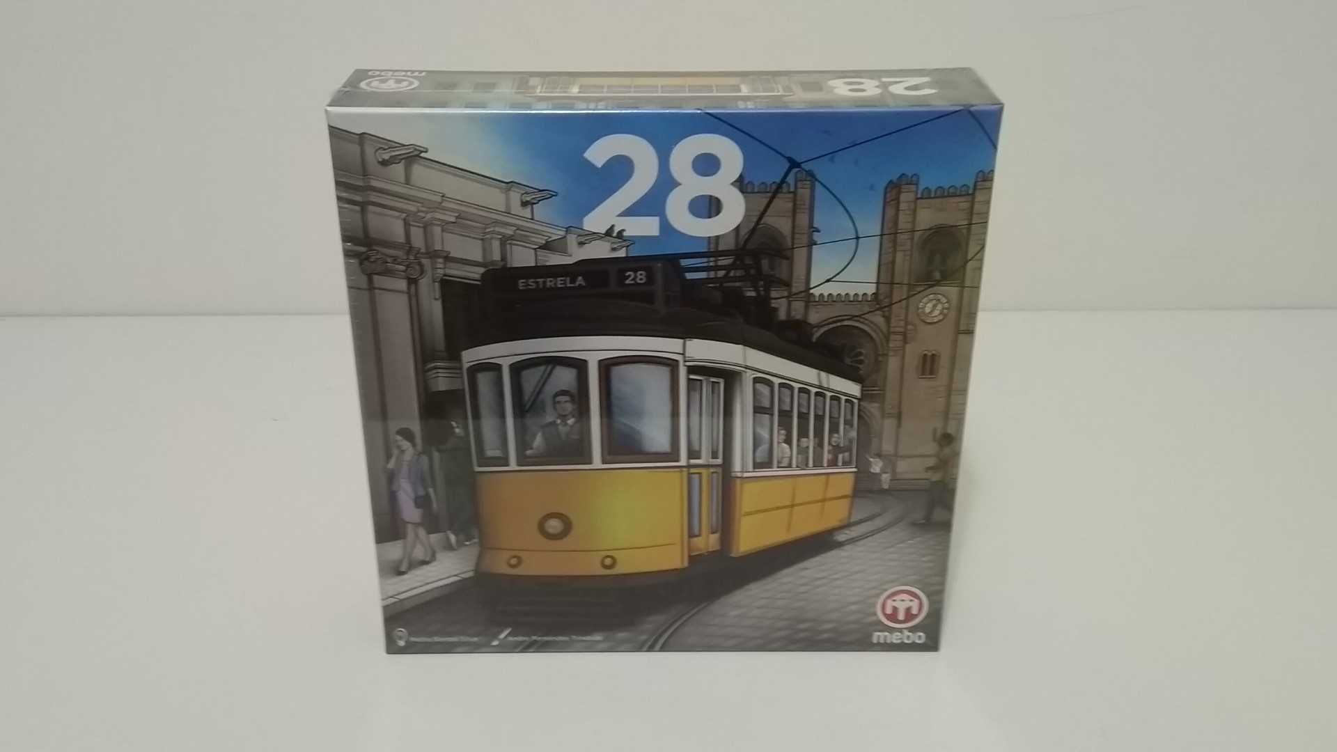 28 Elétrico de Lisboa - Jogo de Tabuleiro Novo e Selado