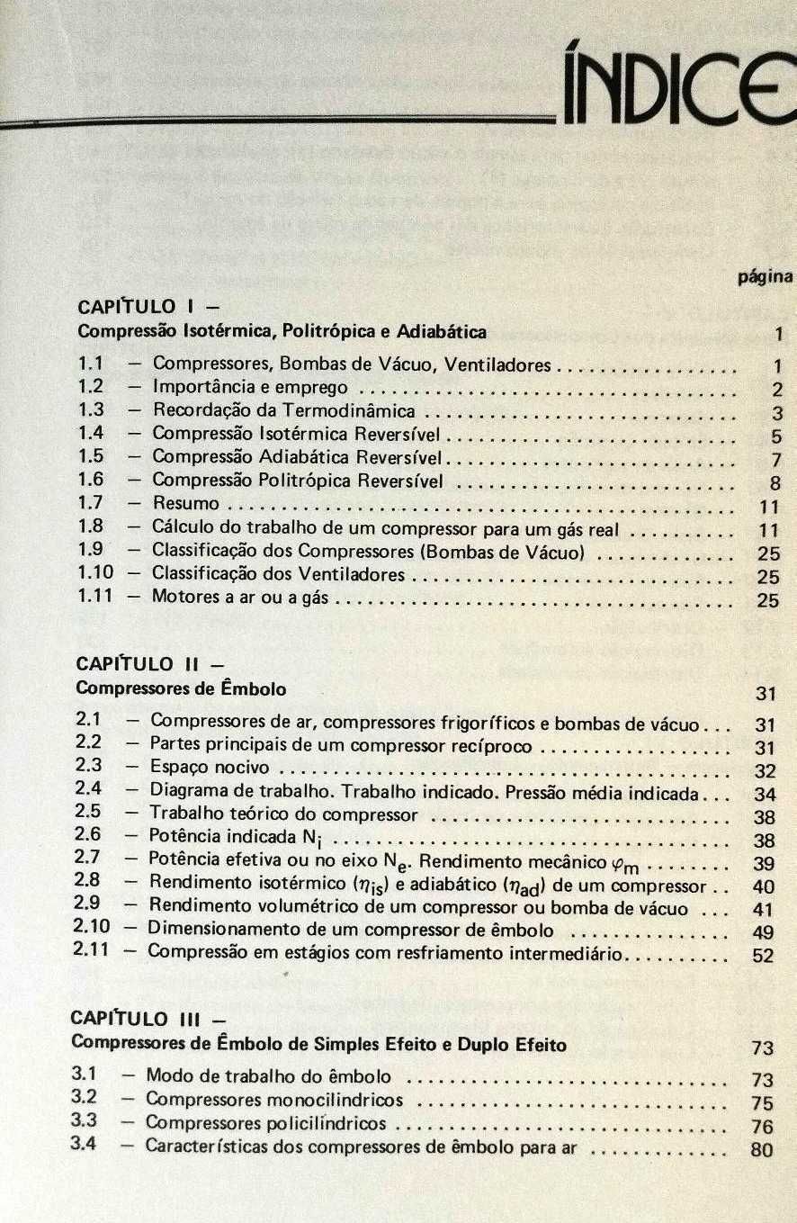 Compressores, Bombas de vácuo, Ar comprimido - Vendo livro