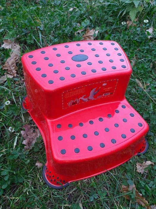 Детская ступенька подножка адаптер стульчик подставка 2 яруса подножка