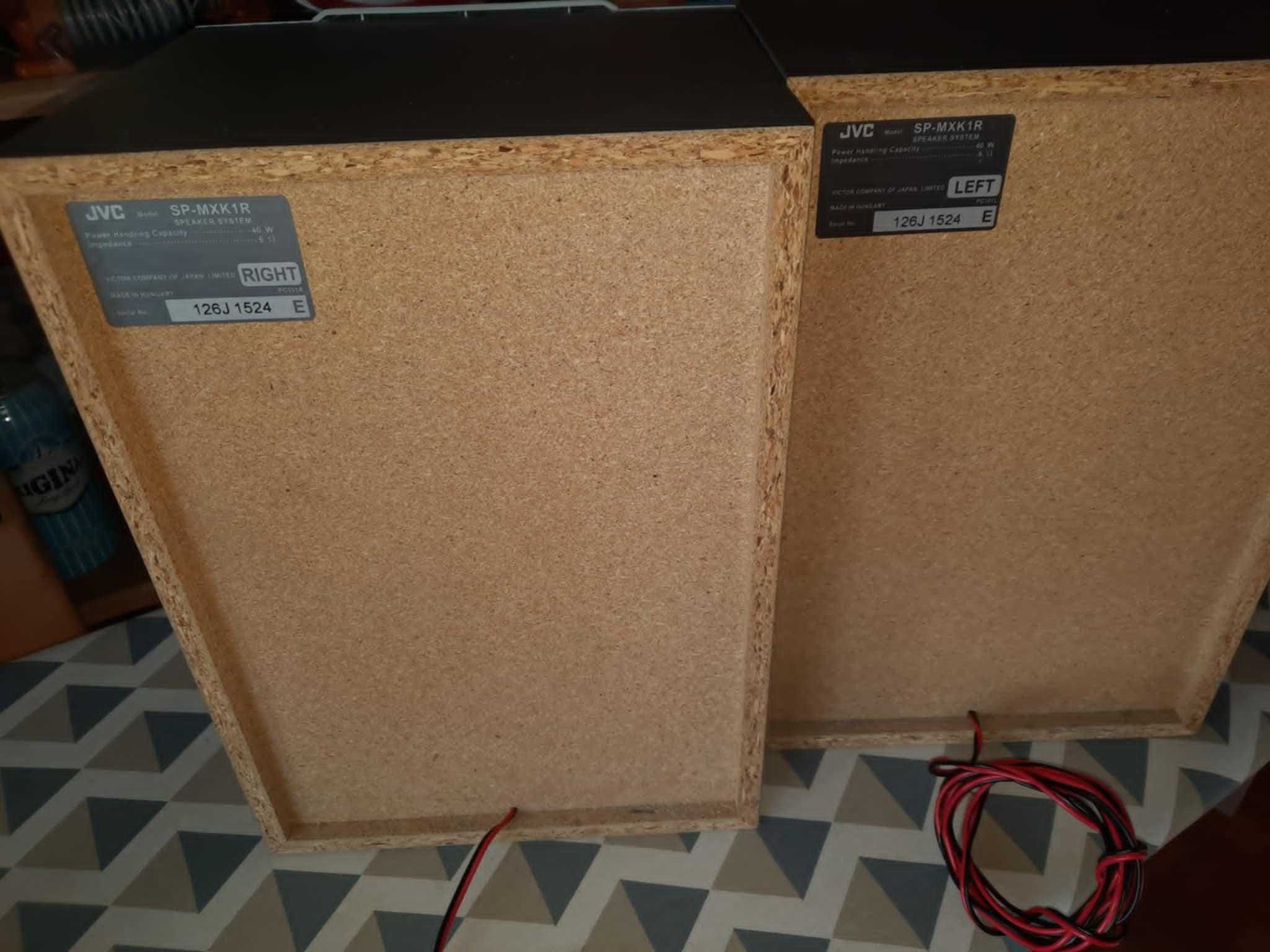 Kolumny JVC model SP-MXK1R 40 W 6 om