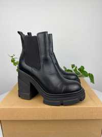 czarne buty botki tamaris r. 40 n222