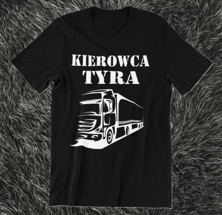 Nowa koszulka męska XL Kierowca Tyra