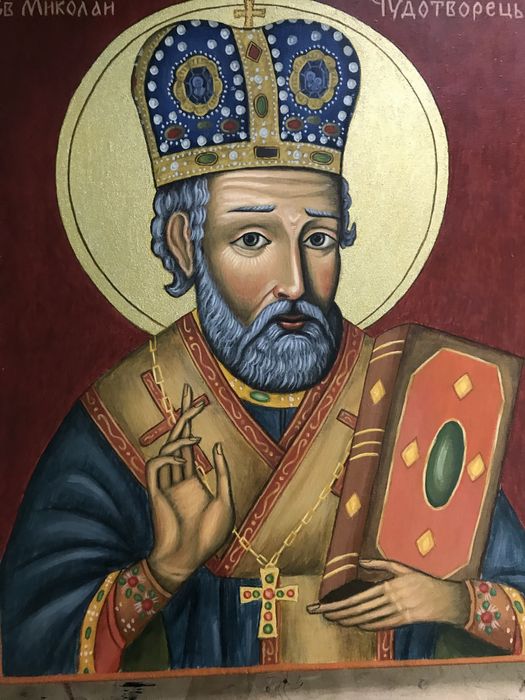 Ікона Святий Миколай та інші