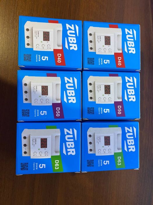 ОПТ Реле Напряжения Zubr D40 D50 D63