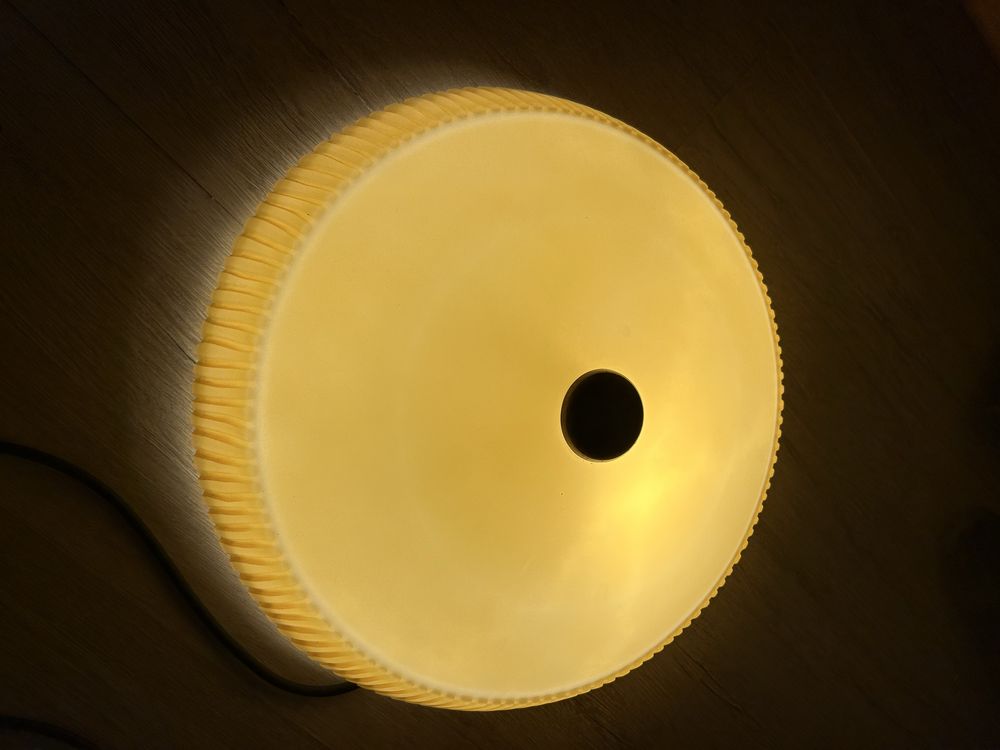 Plafon duży solidny lampa