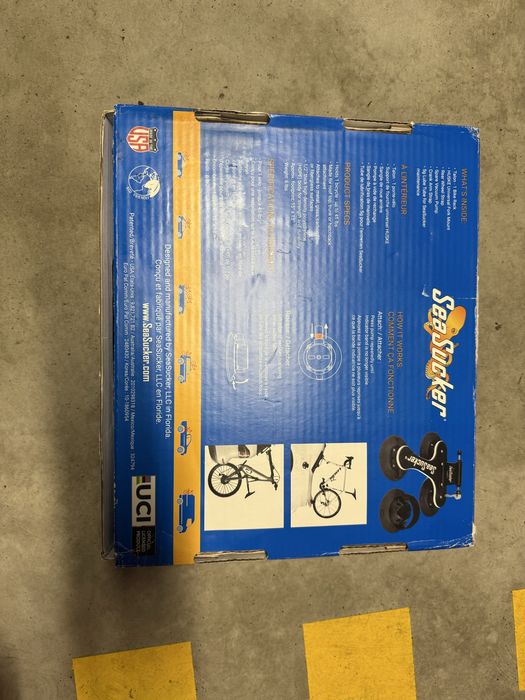 Bagaznik rowerowy na przyssawki SeaSucker Talon/treefrog porsche m4/m3