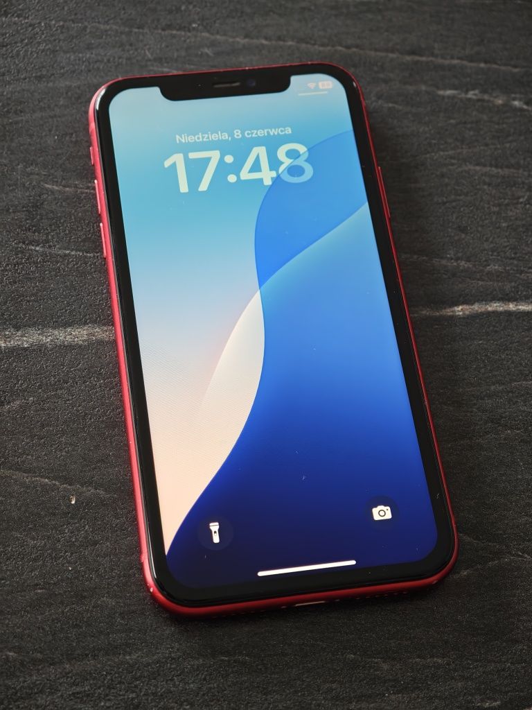 Iphone 11 64GB Czerwony (Product Red) - Nowa bateria!