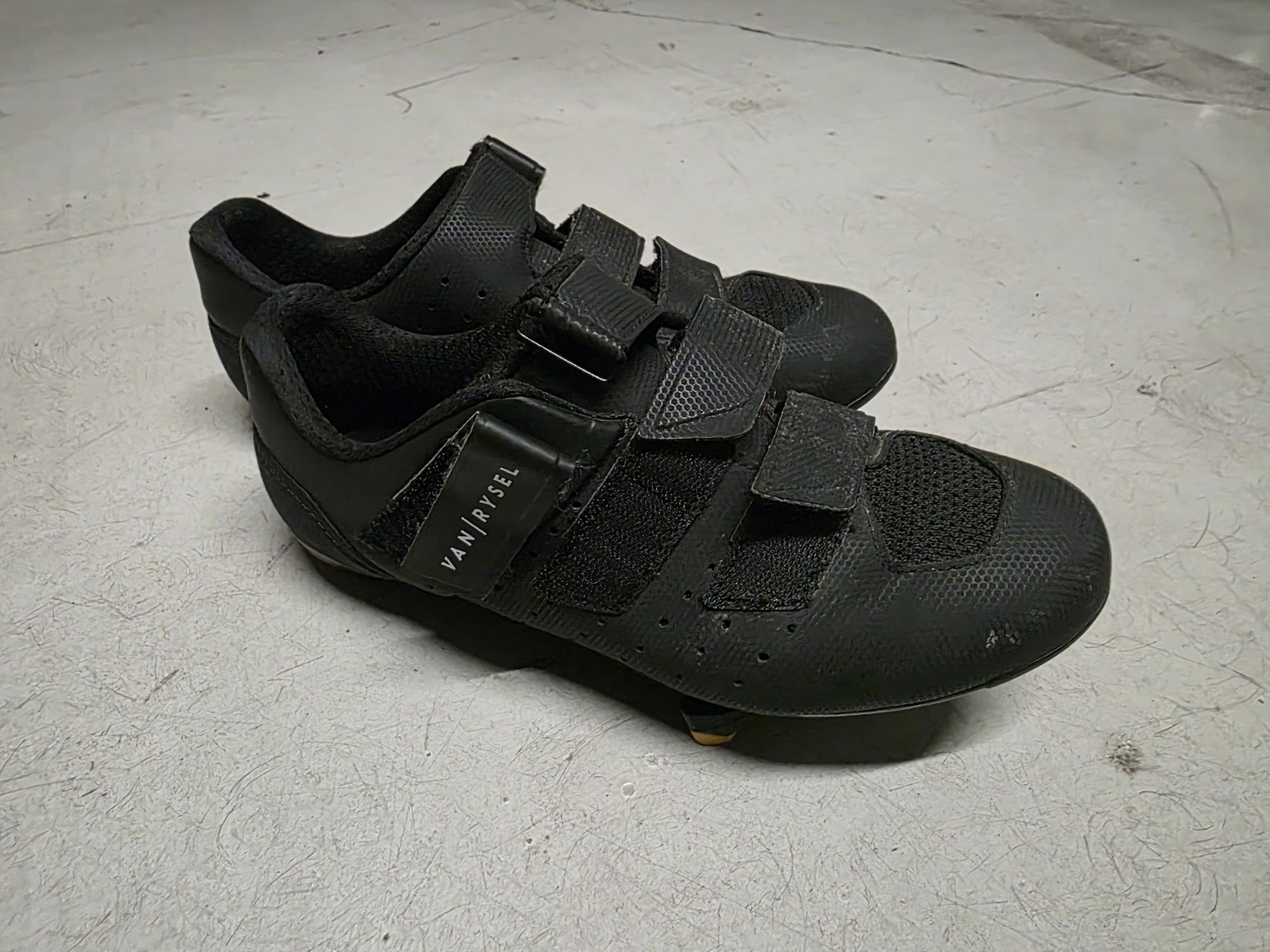 Sapatos ciclismo Van Rysel 38 + pedais shimano
