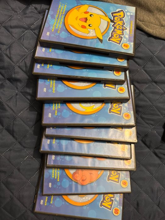 10 episodios de pokemon dvd