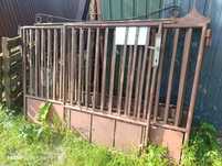 Brama wjazdowa dwuskrzydłowa 4m 2x2m plus furtka 1m 4.30 2x2.15+furtka