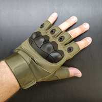 Тактические перчатки, тактичні рукавички беспалые