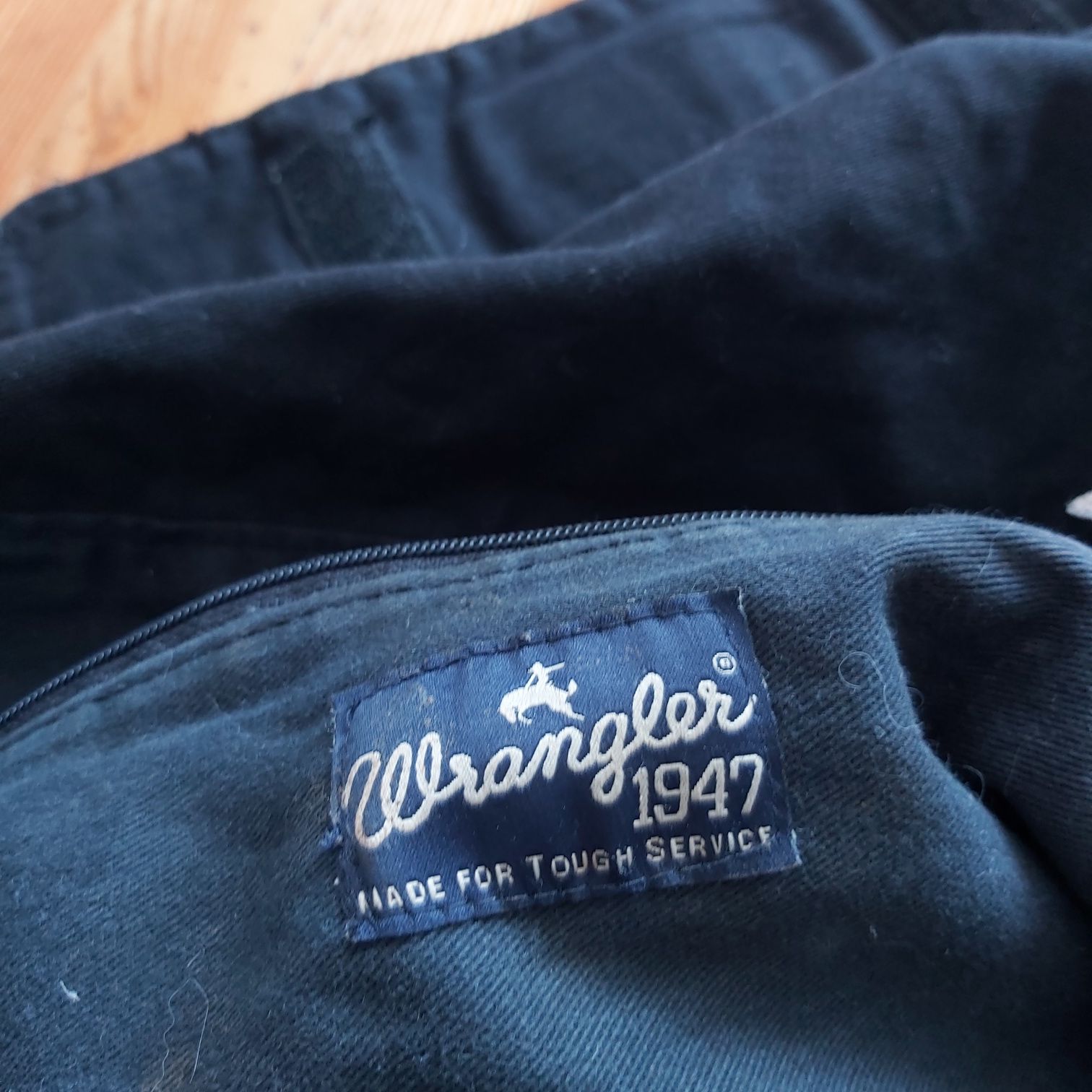 WRANGLER 1947 TORBA męska damska unisex - lekka, bawełna i skóra.