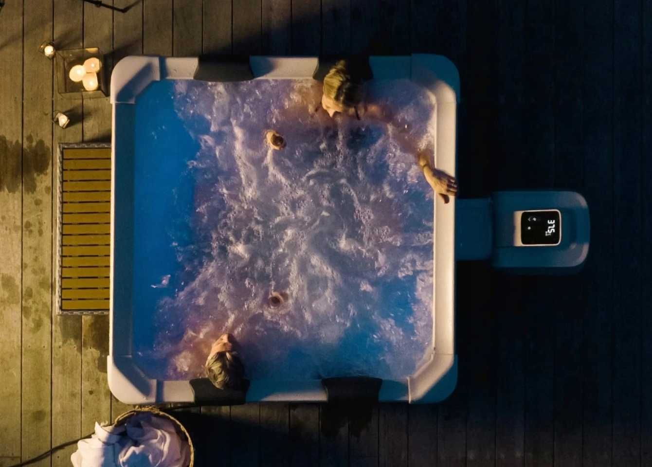 MSpa Panelowe Oslo 6os Bicze wodne hydromasaż LED Wifi Sztywne Jacuzzi