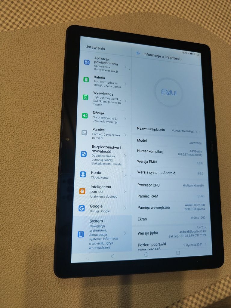 Tablet Huawei Mediapad T5 10