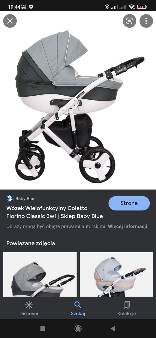 Wózek 2w 1 coletto