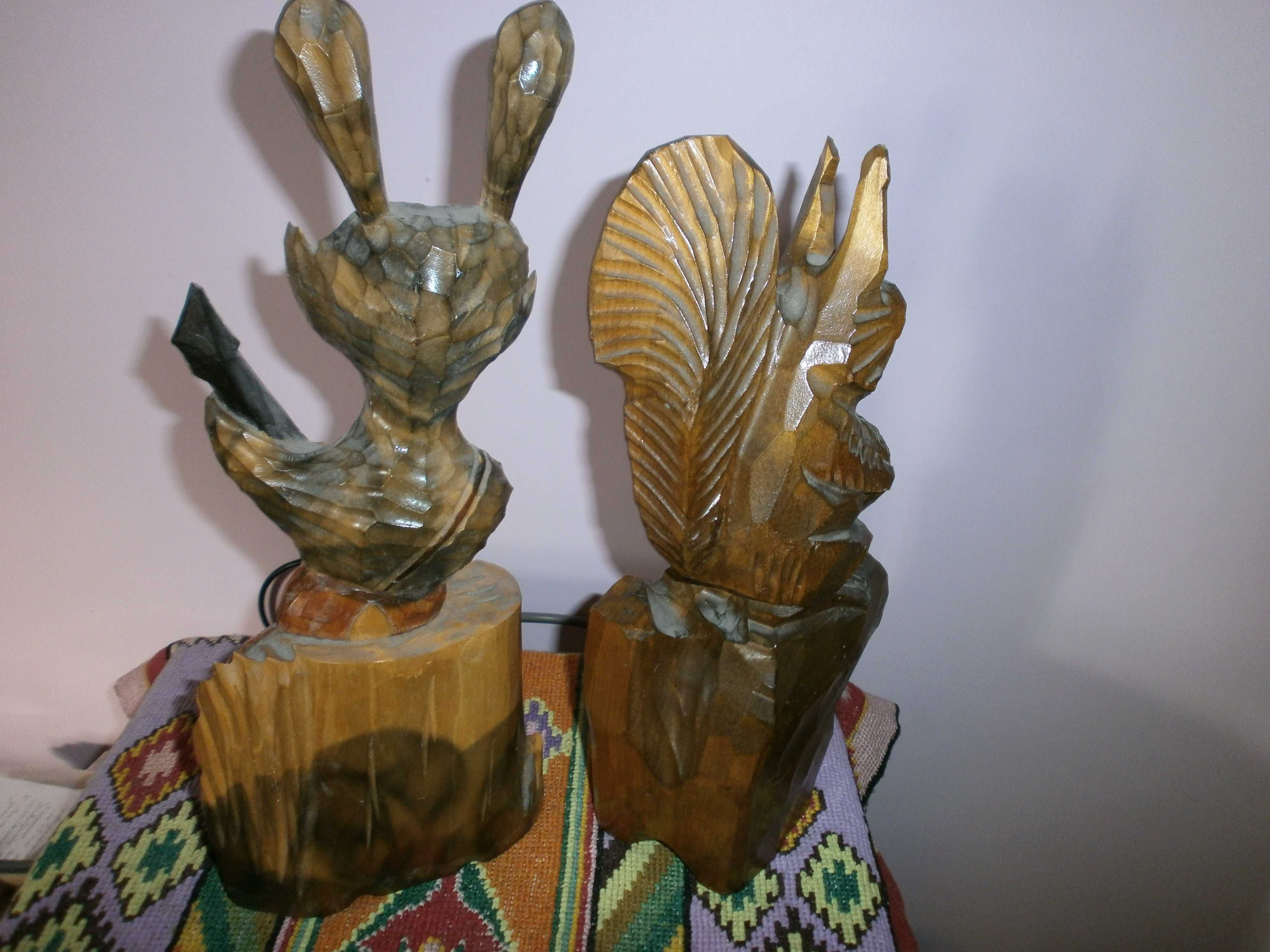 Сувеніри з 1970 років 20-го сторіччя (дерев"яні фігурки ручної роботи)