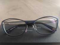 Okulary korekcyjne damskie Christian Lacroix metalowe, jak nowe