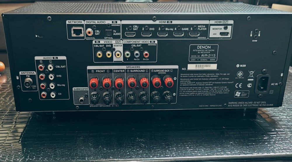 Av ресивер Denon Avr- 2113 7.1