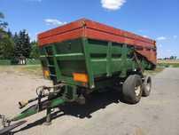 Przyczepa skorupowa tandem COUTAND 12-14 ton