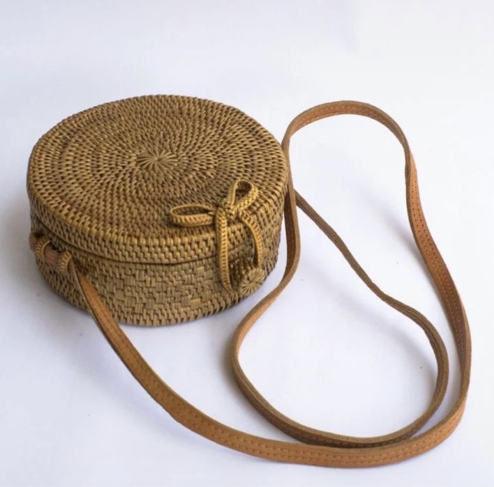 Mala de Rattan forrada