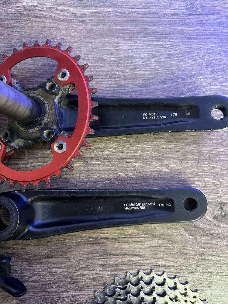 Групсет Shimano Deore 1-10 або 3-10 швидкостей