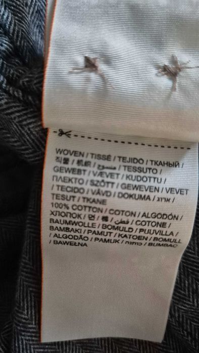 Koszula męska bawełniana Superdry w jodełkę
