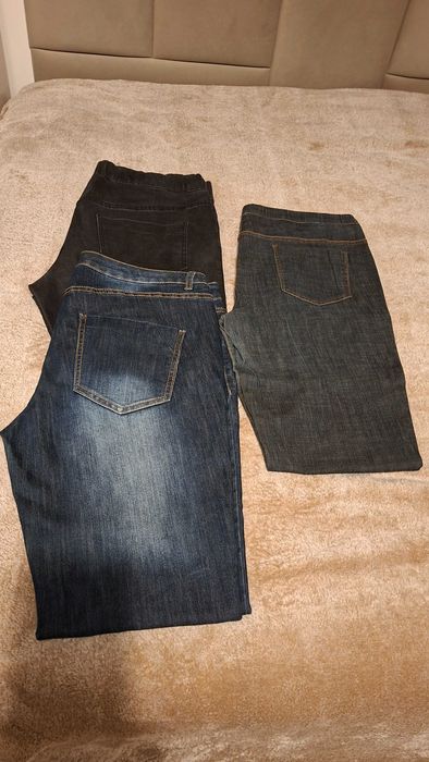 Trzy pary spodni Kappahl r.46 C&A r. 44
