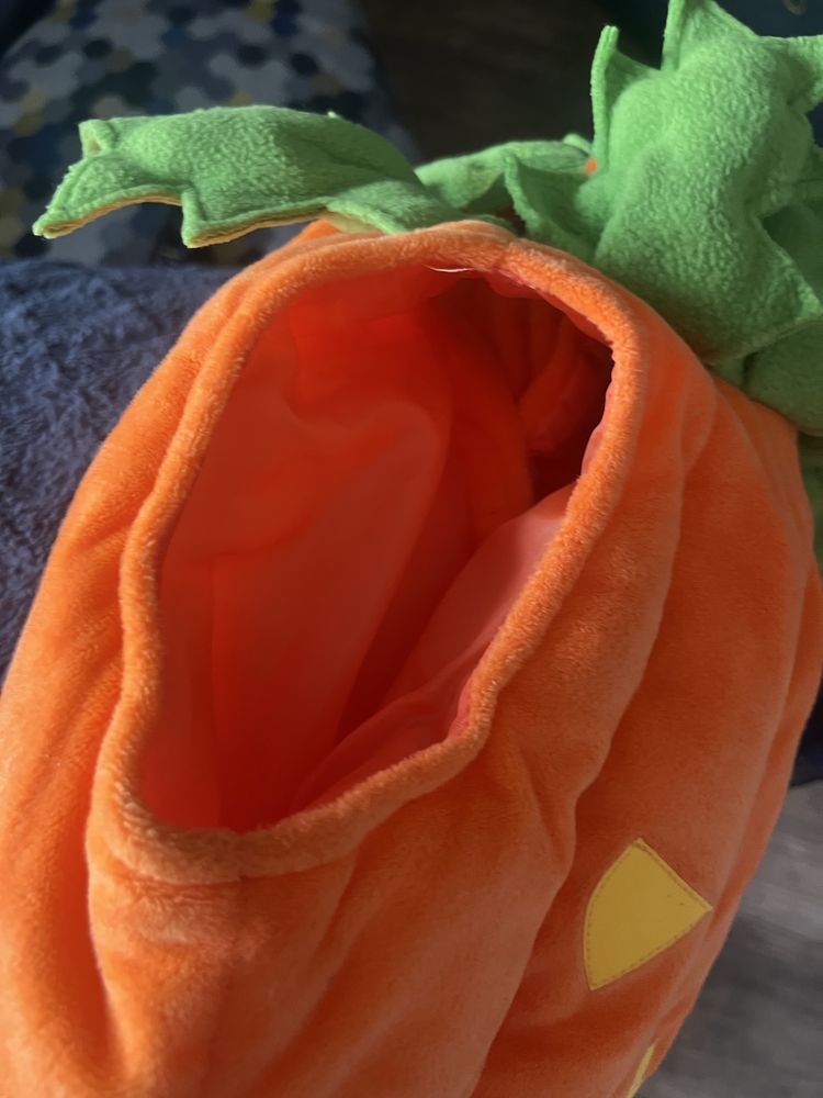 Strój dynia karnawałowy/ hallowenowy 9-12 miesiecy