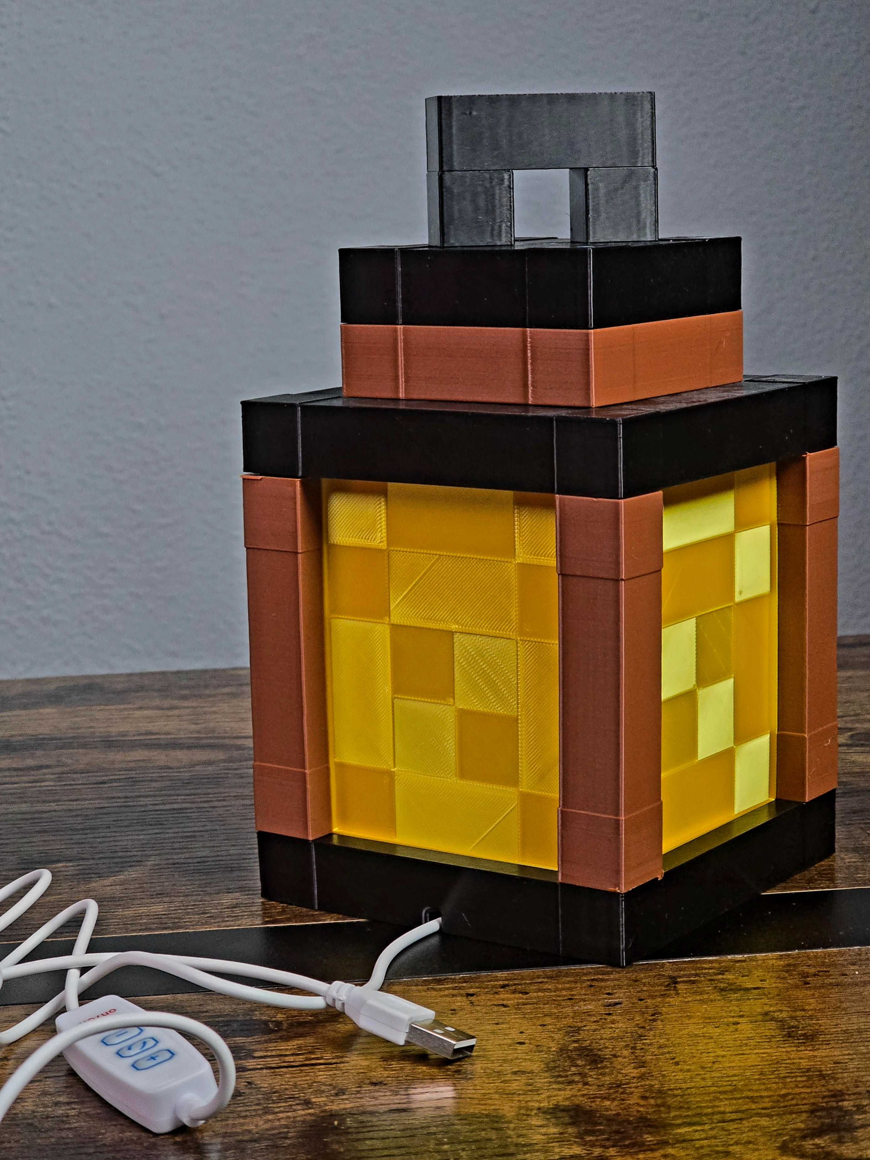 Candeeiro Minecraft